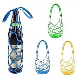 Silikone vin flaske bærer tote tasker