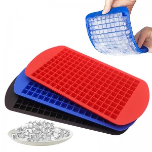 Brugerdefineret design, Silikone Mini Ice Cube Bakker til chilling whisky cocktail