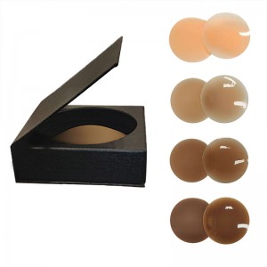 Holdbar rund form klæbende silikone bhnippel cover